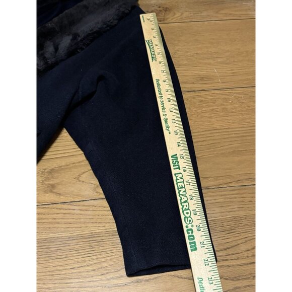 FORSTMANN Wool Angora Hair Women Blue Faux Fur Collar Sz Measured & Skirt VTG - Picture 14 of 16